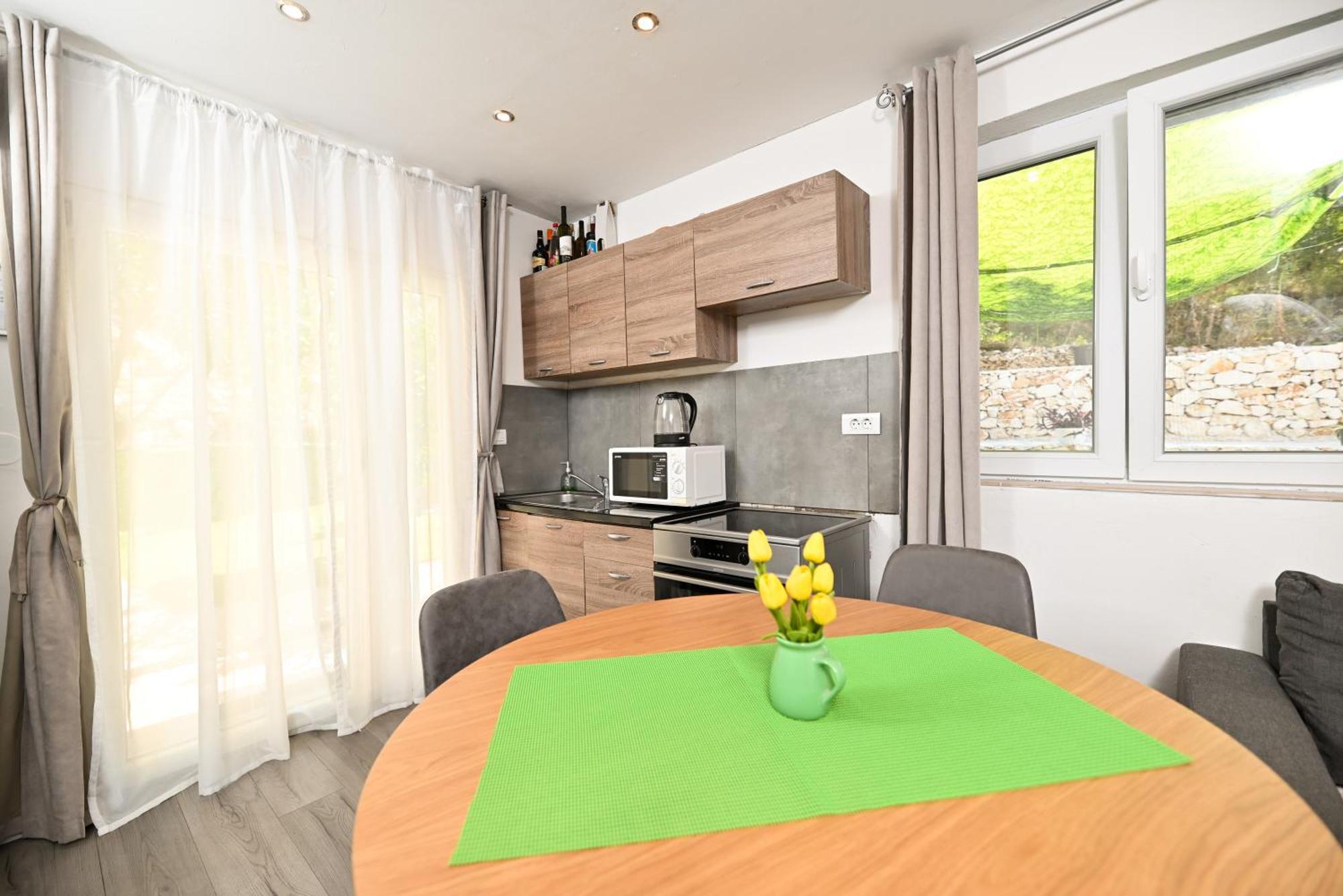 New,Close To The Beach Apartment With Domestic Olive Oil And Wine Traù Esterno foto