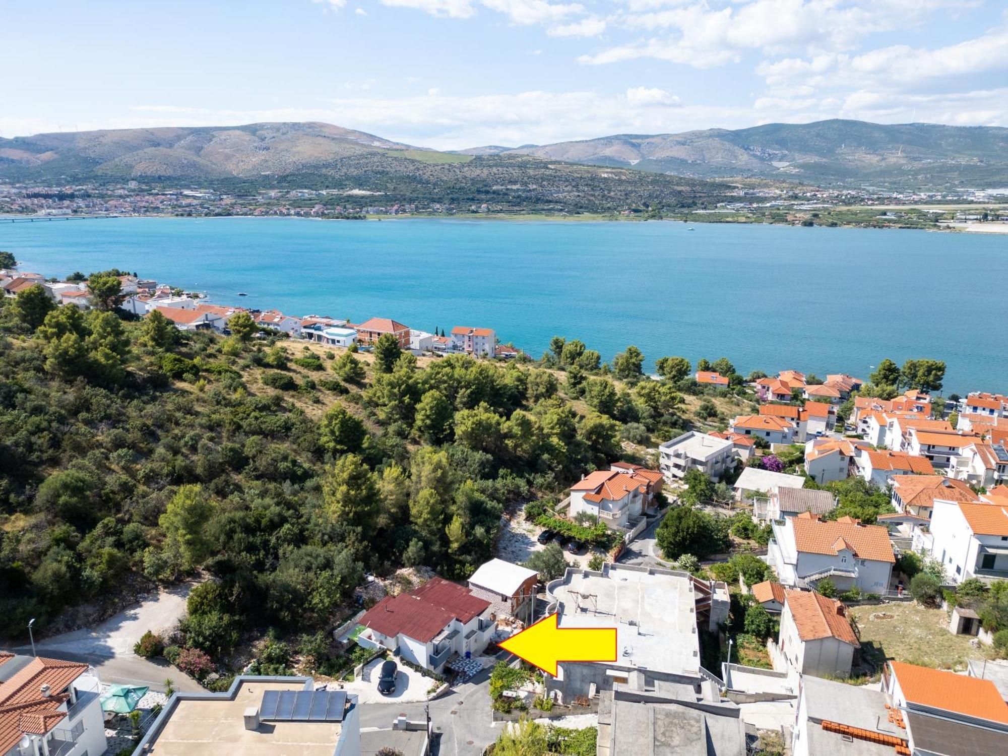 New,Close To The Beach Apartment With Domestic Olive Oil And Wine Traù Esterno foto